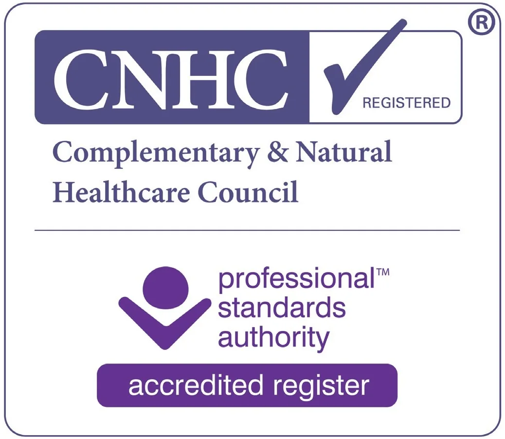 CNHC Complementary and Natural Healthcare Council registered logo